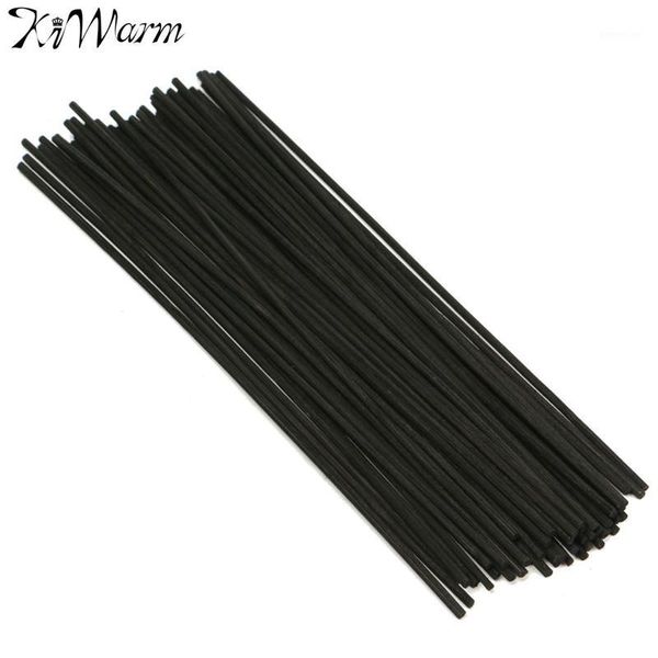 

wholesale- 50pcs new black rattan reed fragrance oil diffuser replacement refill sticks party home bedroom bathrooms decor gifts 250x3mm1