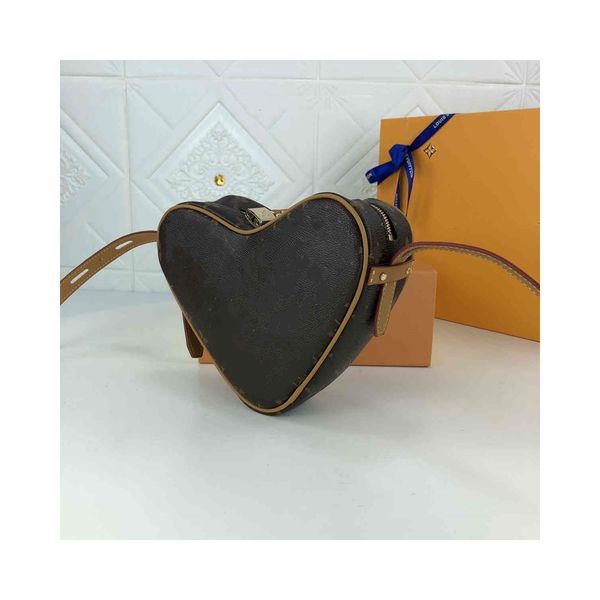 

high-end quality love bag messengerbag brand art poker pattern shoulderbag