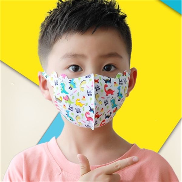 

factory 3d reusable kids face cover cartoon dinosaur washable masks fashion dustproof protective safety mask in stock yf 1auj2u