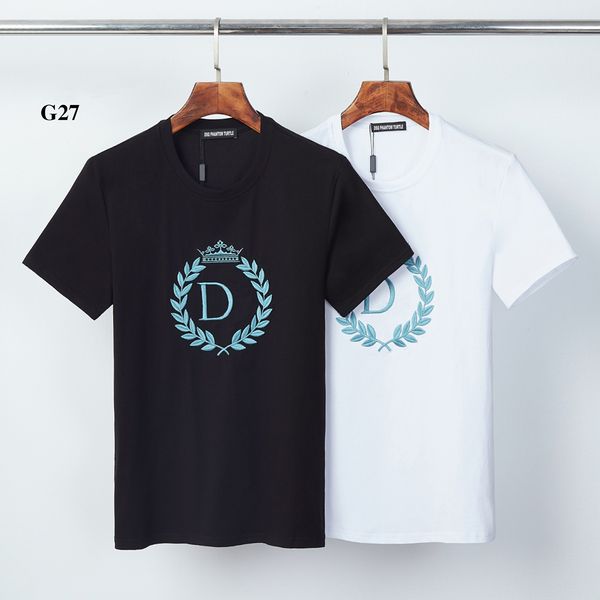 

dsq phantom turtle men's t-shirts 2023ss new mens designer t shirt paris fashion tshirts summer pattern t-shirt male 100% cotton 1225, White;black