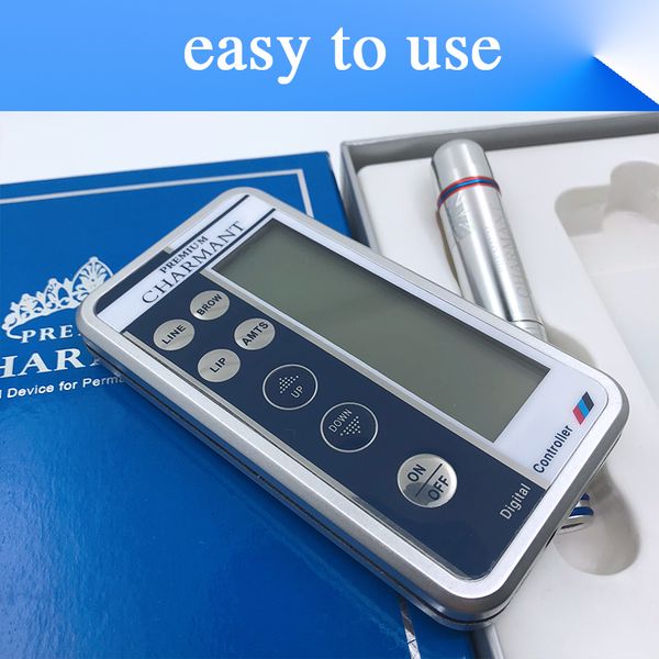

dermografo charmant premium permanent makeup machine pmu digital tattoo gun microblading liner shader tattoo needles machine
