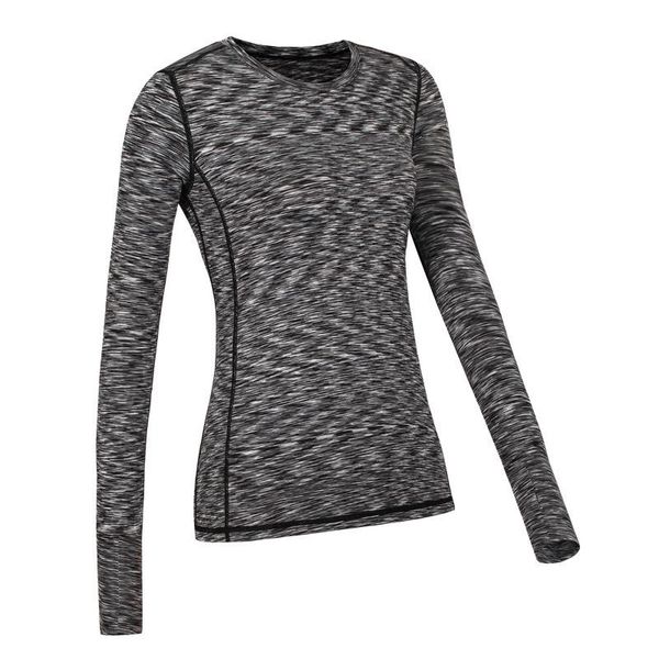 

running jerseys t shirt sport spring autumn women long sleeve gym fitness yoga sportswear quick dry t-shirts, Black;blue