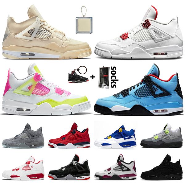 

jumpman sail 4 red metallic 4s women mens basketball shoes size 13 lemon venom cactus jack dio bred black cat 2020 trainers sneakers