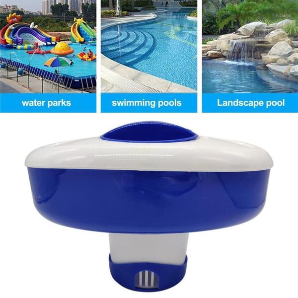 

pool & accessories chlorine floater swimming case equipment tool automatic feeder for oval box in swimming1