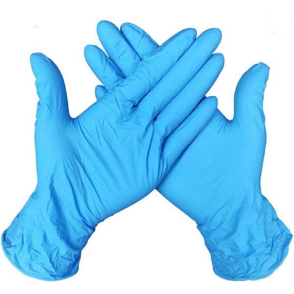 

factory cleaning factoryvb5fnitrile dhl shipping blue powder-disposable latex rubber pvc non-slip kitchen dishwashing glove
