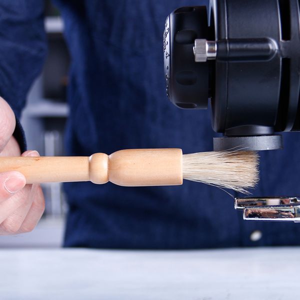 

high-grade log coffee grinder cleaning brush q1221