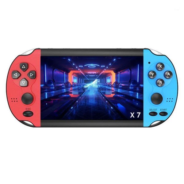 

handheld game console nostalgic 4.3 inch hd large screen 8g double-rocker x7 classic game retro mini handheld mp5 video x121
