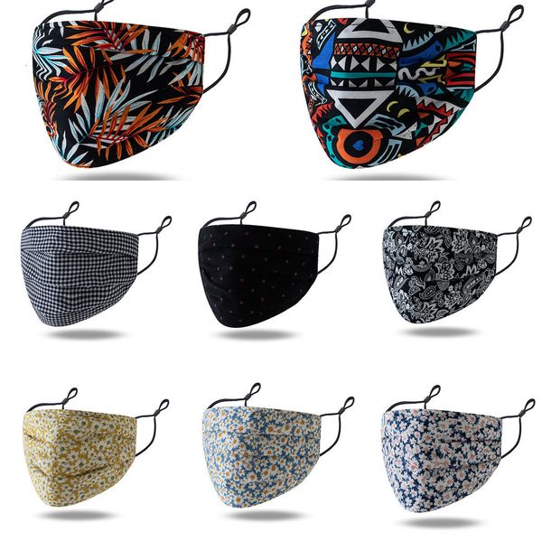 

fashion mask face designer 50pcs face masks fashionable export splicing three-dimensional reusa xsyh