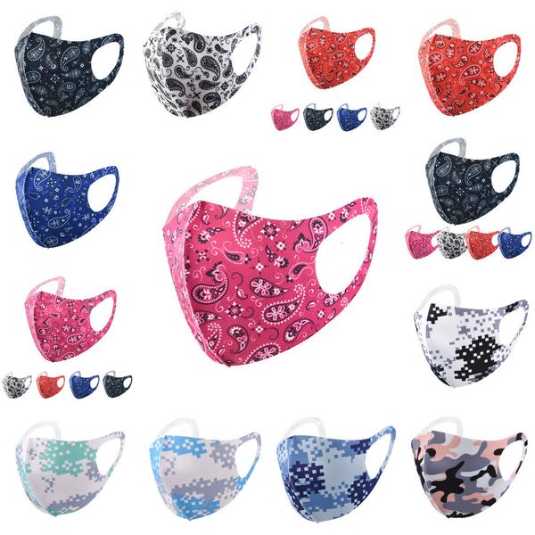 

women factorysxydcamouflage breathable masks for men cotton designer sunblock anti smog wind dustproof washable face mask