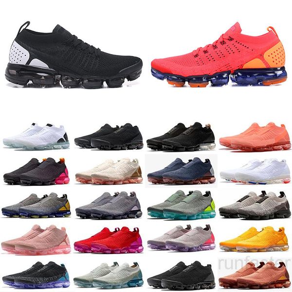 

high-quality 2019 tn casual shoes mens new fly1.0 2.0 3.0 knit triple black white designer shoes be true mesh sneakers 36-45 jg3a