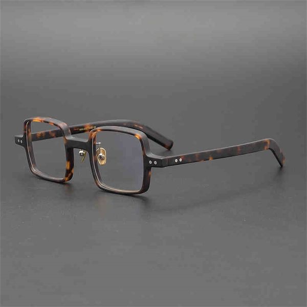 

70% off clearance online square spectacle frame manual spectacle frame men's personality glasses myopia full frame, White;black