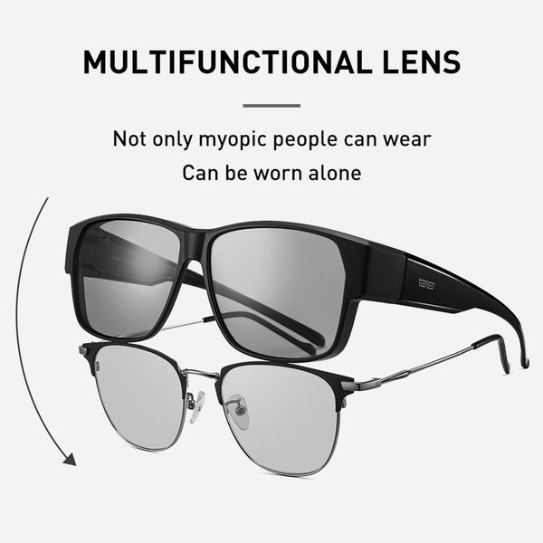 

caponi fit over sunglasses myopia driving color change polarized square cover presription sun glasses for men bs3027