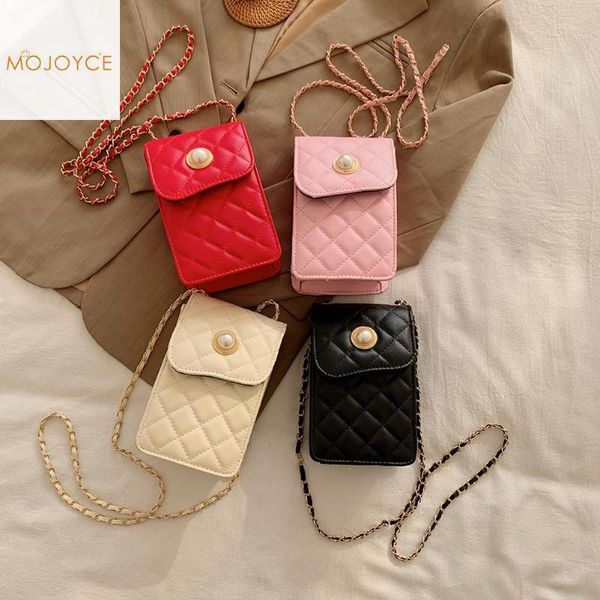 

cross body pu leather shoulder bags girls mini solid square crossbody casual women rhombic embroidery phone money pouch