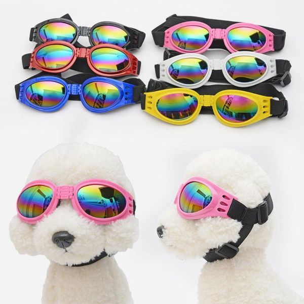 

1 pair small pet dog goggles doggles ils sunglasses uv eye protection1