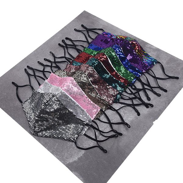 

dhl bling bling rhinestone designer face women masks protective dustproof washable reuseable facemask fashion party mouth mask