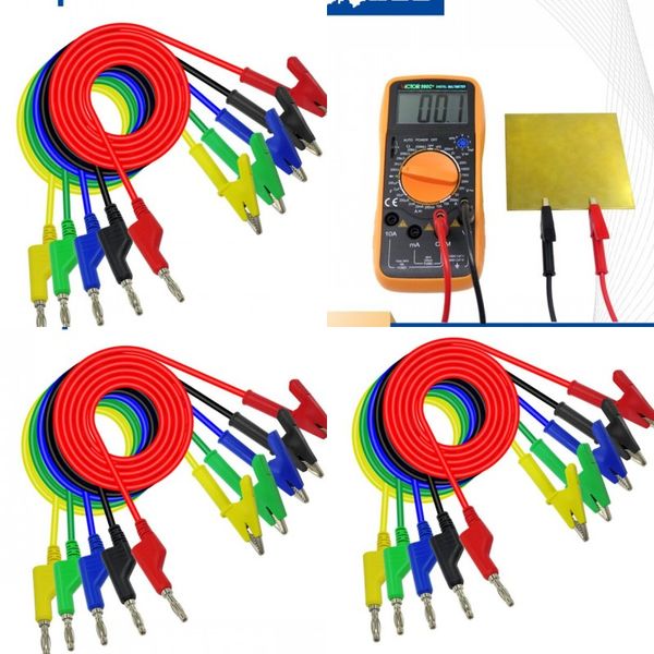 

pure color test line plug banana plug к alligator clip plug plug time private pressional gadget multicolor multimeter можно подключить 4 6lq