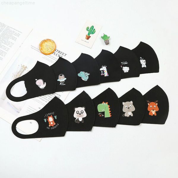 

factoryboys cartoon children girls anti-pollution mouth masks face masks kids anti-dust breathable earloop washable reus