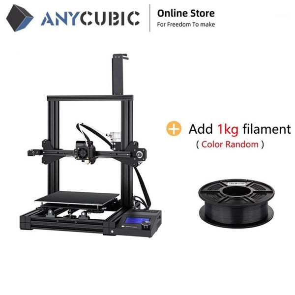 

printers anycubic 3d printer mega zero double gear extruder printing filament quick start high precision easy leveling for diy design1