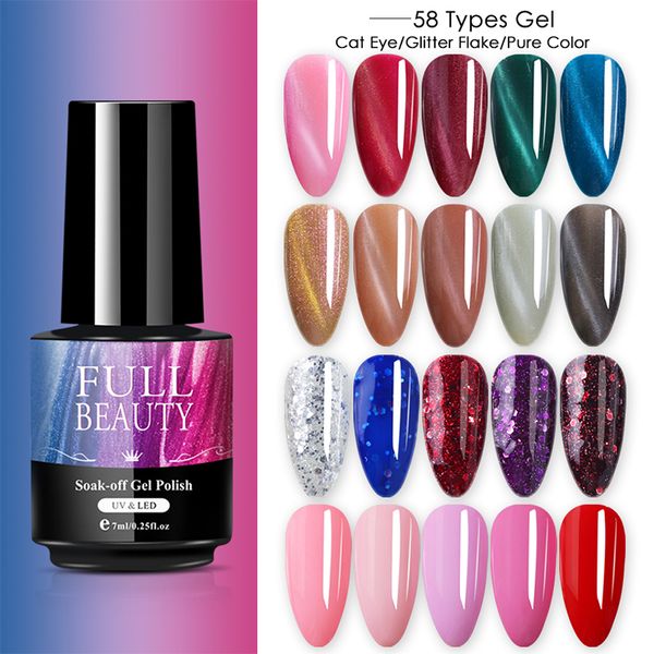 

1pcs soak off uv gel varnish magnetic cat eye nail polish long lasting glitter holographic red nail art manicure lacquer ch1571, Red;pink