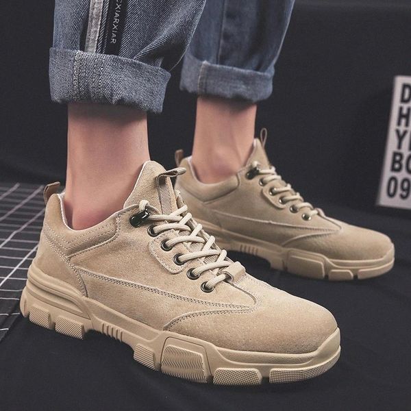 

autumn men shoes suede mens casual shoes low fashion breathable chunky sneakers for men zapatillas hombre #vi5m