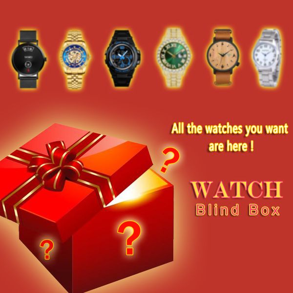 

blind box for men women watch surprise blind box customized watches all you want are here, Slivery;brown