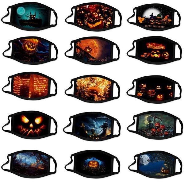 

decorations halloween custom face masque christmas cartoon masks kid mascherina cotton reusable washable mask