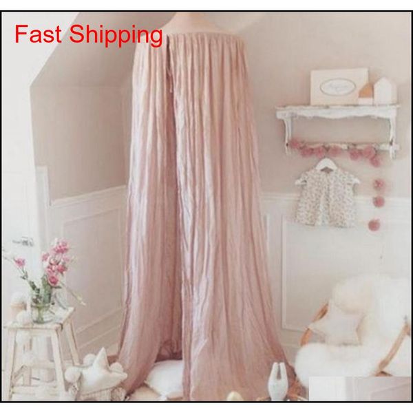 

kids home cotton hanging bedroom bed curtain mosquito net canopy jllrzo ladyshome