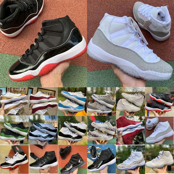 

mens basketball shoes concord 25th anniversary 11 11s new bred cap and gown space jam metallic silver mens trainers sneakers