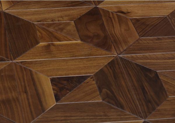 Balck americano noz a nogueira piso de madeira parquet luxuoso casa sala de estar decoração tapete arte artesanato decoração móveis cobertura telhas parede revestimento medalhão