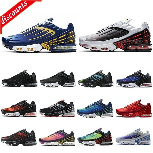 

womens mens running shoes tn 3 tuned laser blue tn plus 3 iii deep royal black red hyper royal crimson trainers sneakers