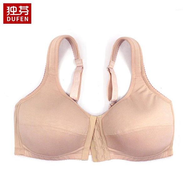 

6041 women underwear front closure bra for silicone breast prosthesis mastectomy women1, Red;black