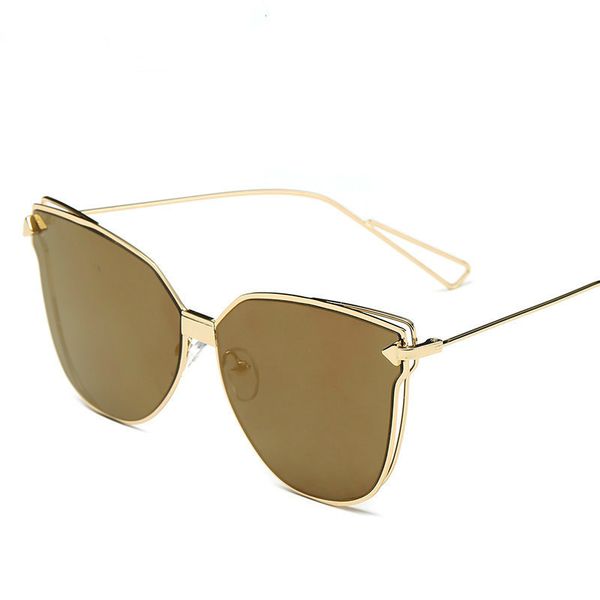 

new style men's and women's metal sun glasses women's personalized sunglasses fashion versatile sunglasses uv400 oculos de so, White;black