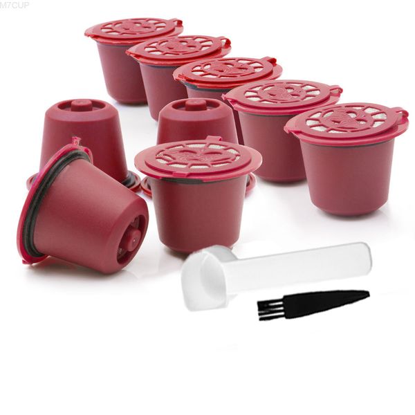 

icafilas6pces/block refillable filter pod capsule for the coffee beans machine nespresso over 200 times