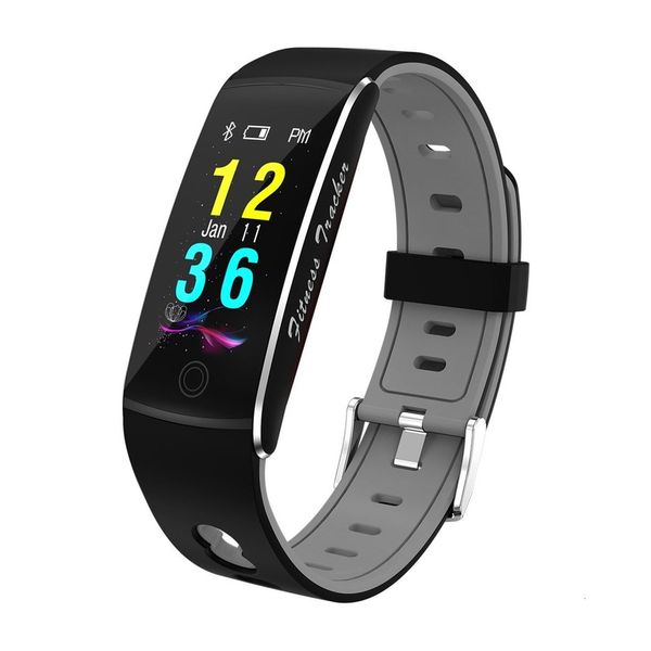 

f10 oled wristwatch for men and women, smart sports wristband, heart rate tracking band