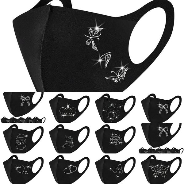 

factoryfactoyface mask designer masksdustproof men women hanging ear spring and summer cotton inlaid diamond glitter chr 5 n2k7l