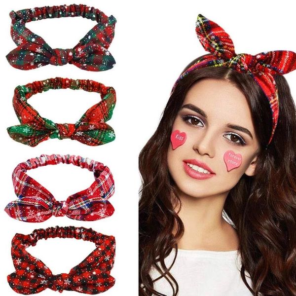 

снежинка рождественский оголовье зайчик уши рождественские аксессуары для волос рождественские украшения для дома рождественские подарки noe