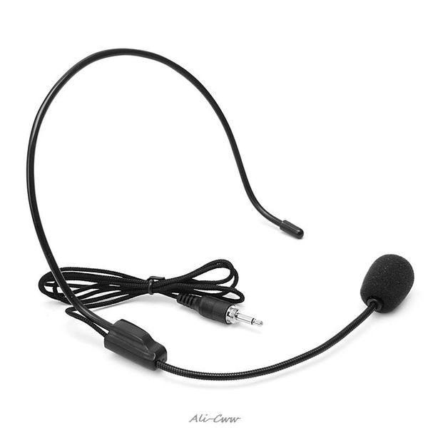 

3.5mm wired microphone voice headset studio conference speech speaker