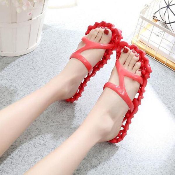 

slippers women summer big size slides comfortable home massage non-slip bathroom leisure flip-flops couple shoes1, Black