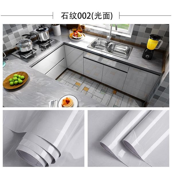 

толстая ванная комната кухонные мраморные наклейки пвх водонепроницаемый самоклеящийся самоклеящийся мебель пленка обои шкаф шкаф контактная