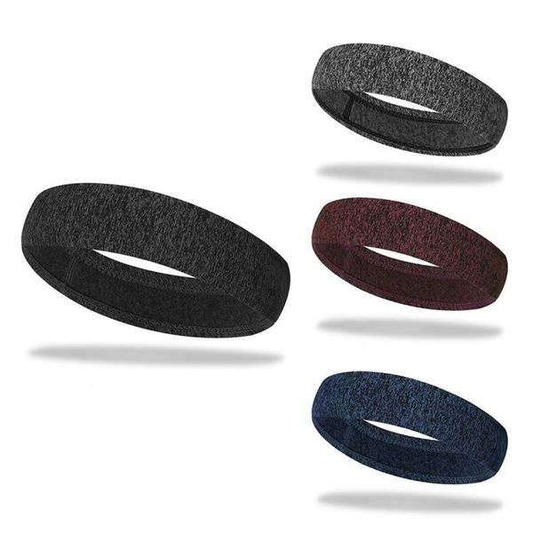 

elastic sweatband basketball sports headband women men gym fitness sweat hair band volleyball tennis running, Yellow;black