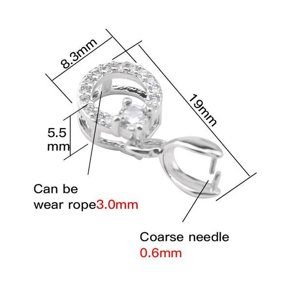 

one piece boutique copper connectors shiny pendants clasps hooks clips bails copper buckle for diy handmade jewelry making wmtcsw