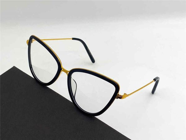 

0814 new female men glasses electroplating retro cat glasses frame glasses men simple popular style advanced packaging, White;black