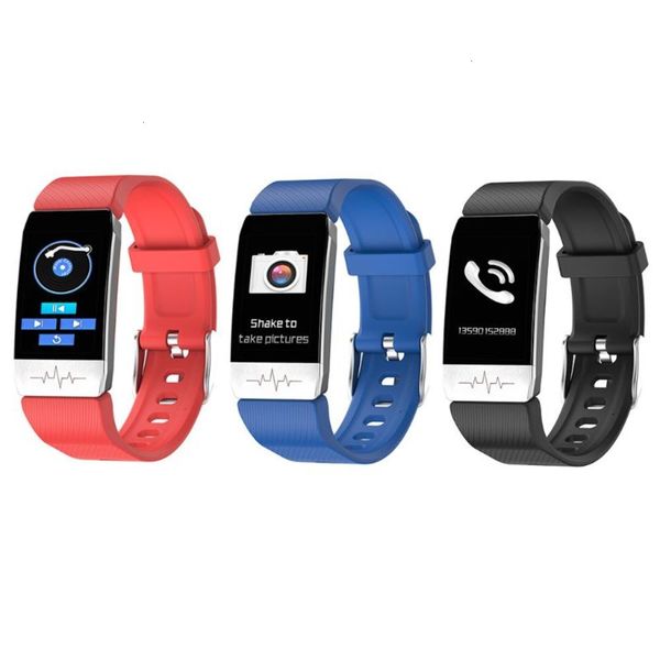 

high precision touch screen, smart watch with heart rate control, waterproof and thermometerbgt