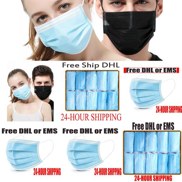 

dhl disposable mask face layers dustproof 3 facial protective cover masks anti-dust dispos 9iiw9iiw 4qx7
