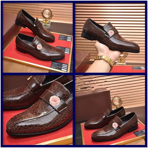 

c2 business style rivets men designer dress shoes fashion luxury man leather shoes social sapato male oxfords flats wedding shoes 11, Black