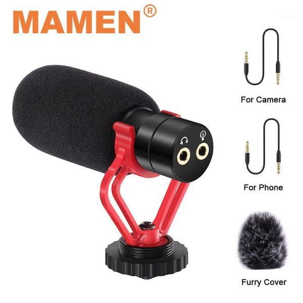 

microphones 3.5mm smartphones & camera video microphone real-time monitoring recording pography intelligent noise reduction1