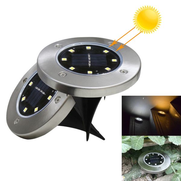 Solar Powered Light Light Водонепроницаемый Садовый Путь Палуба Света с 8 10 12 16 20 Светодиодная лампа для Главная Двор Гудовой дороги Газон Дорога