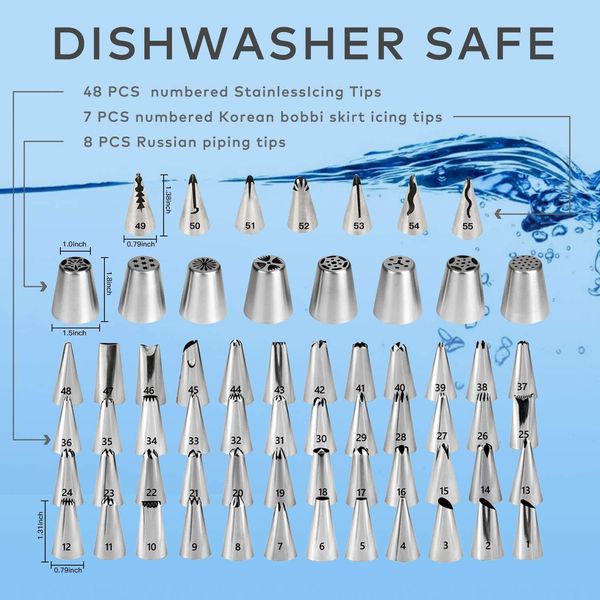 

2020 fashion trend 106pcs multifunctional cake turntable set cake decorating tool set pastry tool kitchen dessert baking supplies