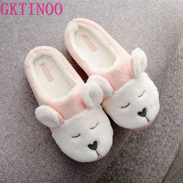 

slippers gktinoo cute women home indoor house shoes ladies slides, Black