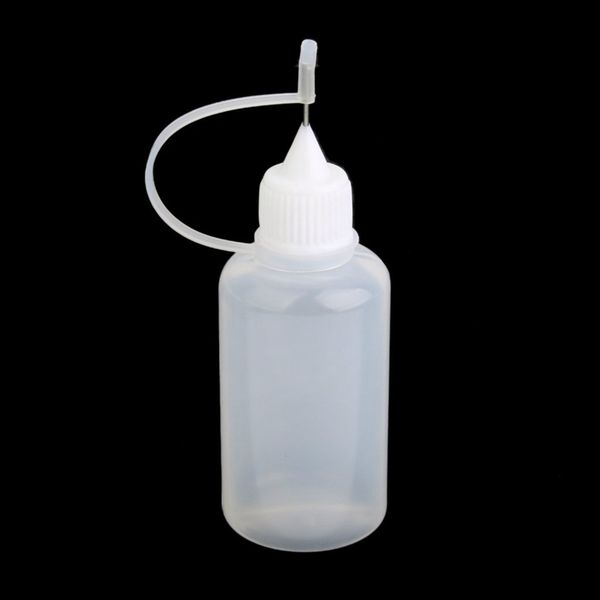 

10 pcs 30ml needle tip empty plastic squeezable dropper bottle liquid storage